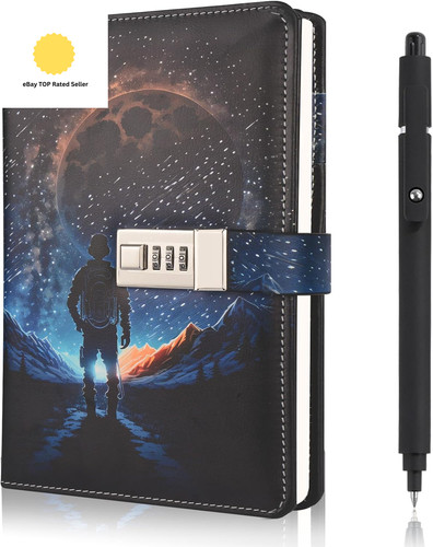 Diary with lock - diary, boys