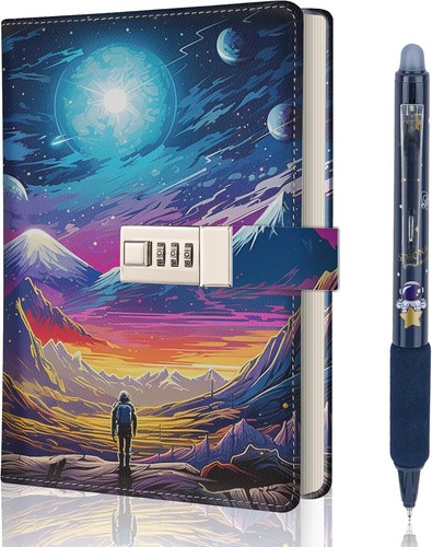 Diary with lock for boys - lock,