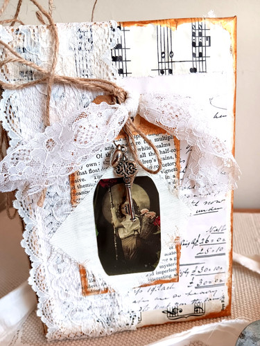Vintage shabby chic - shabby, handmade