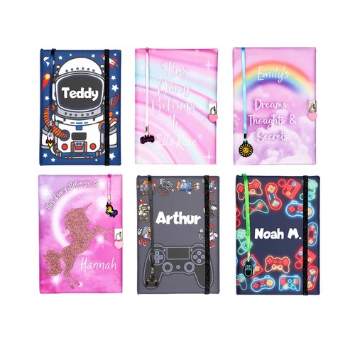Personalised secret diary with - personalised,