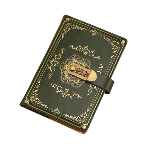 Diary with lock - with,