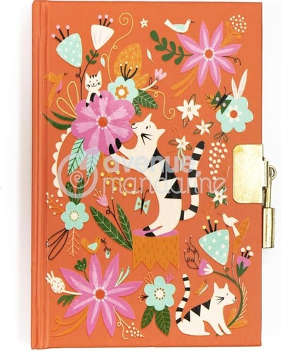 Cats flowers secret diary - &,