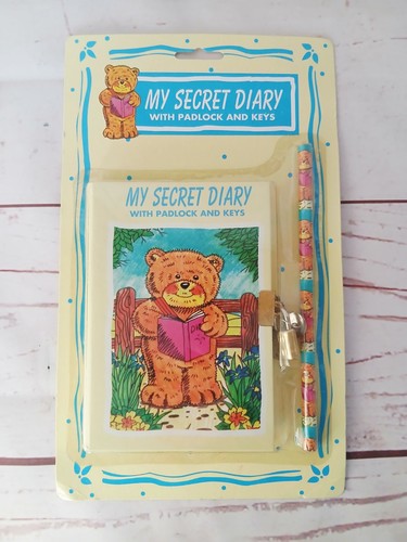 Vintage 1990s secret diary - vintage,