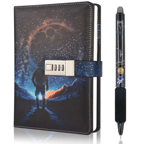 Diary with lock - with, boys